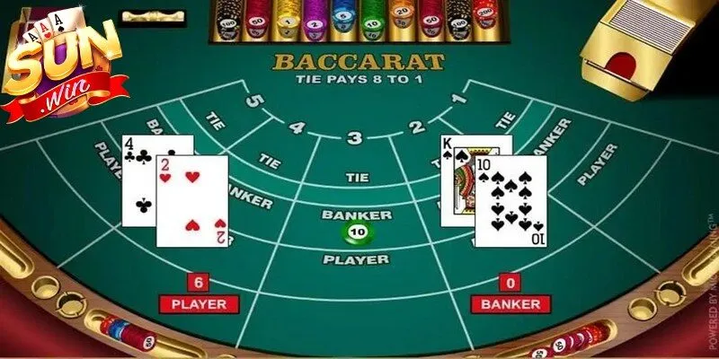 Baccarat là một trong các hình thức cược casino thịnh hành nhất